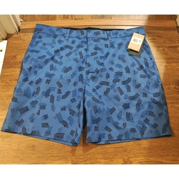 Nike Other - NWT Nike Move To Zero Shorts Men's 42x9 Geometric Blue Golf Chino Performance